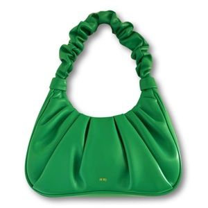 JW PEI- Gabbi Ruched Hobo Handbag - Grass Green